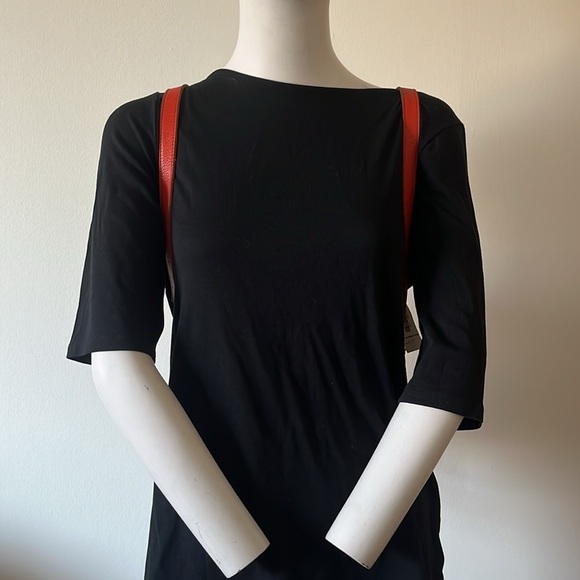 BeCa by Joy Gryson Red Leather Backpack for Women - Picture 5 of 12